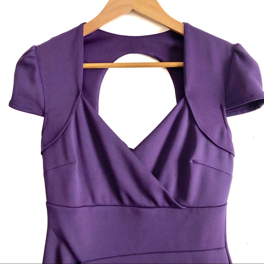 SOLD Guess Purple Dress - Picture 3 of 6
